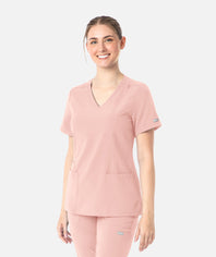 Womens Double V-Neck Top